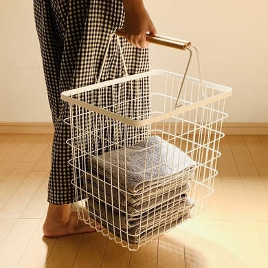 100均商品ですぐできる キャスター付ランドリーバスケット By Yuriさん 19年3月26日 エキサイトニュース