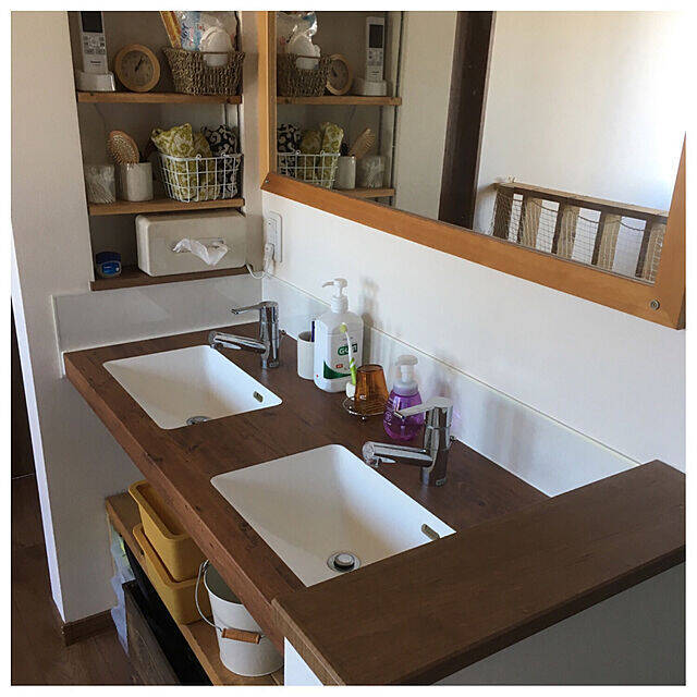 手を洗う時間も楽しくなる ワンランク上の造作洗面台 21年6月25日 エキサイトニュース 3 3