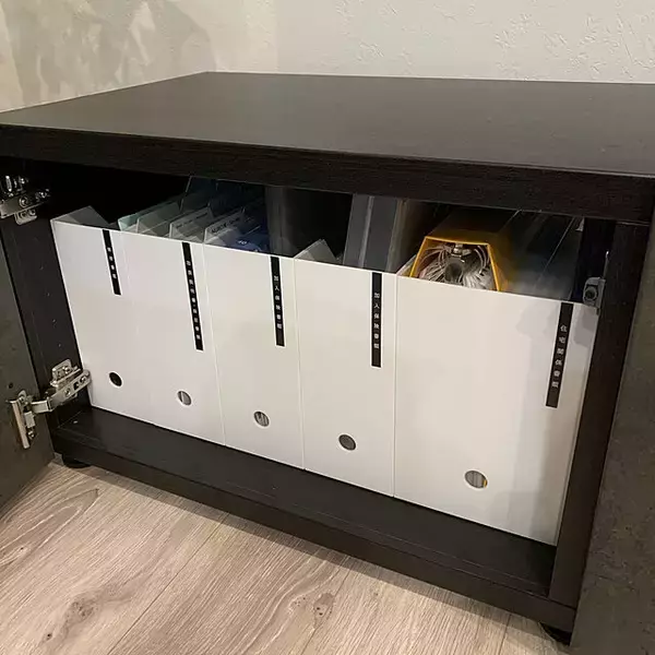 「収納上手さんの家にはコレがある♡ファイルケース＆ボックス」の画像