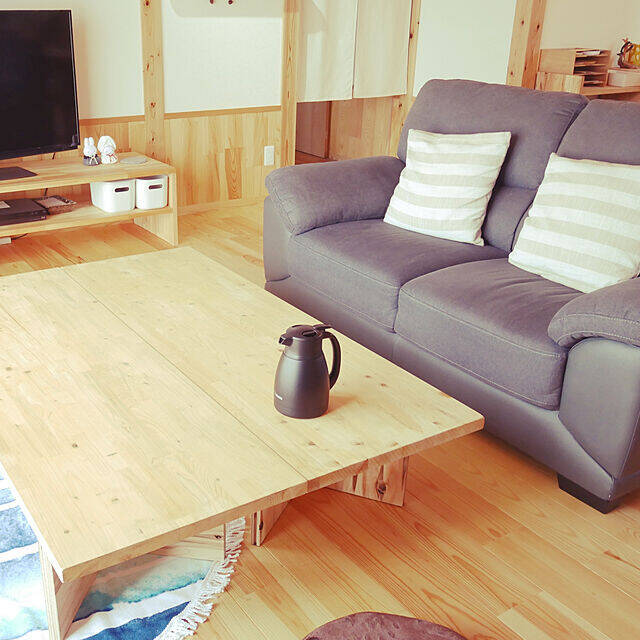 「DIYで柔軟に自分たちらしく整えていく、心安らぐシンプルな平屋暮らし」 by monchan0921さん