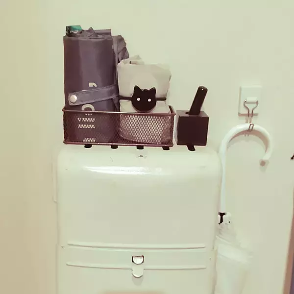 「忘れずに済むのはやっぱり玄関！エコバッグをスマートに玄関収納する」の画像