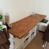 「置きやすさも使いやすさも思いどおりに♪勉強机＆作業机のDIY実例集」の画像1