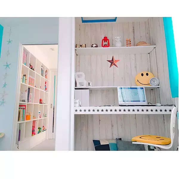 「置きやすさも使いやすさも思いどおりに♪勉強机＆作業机のDIY実例集」の画像