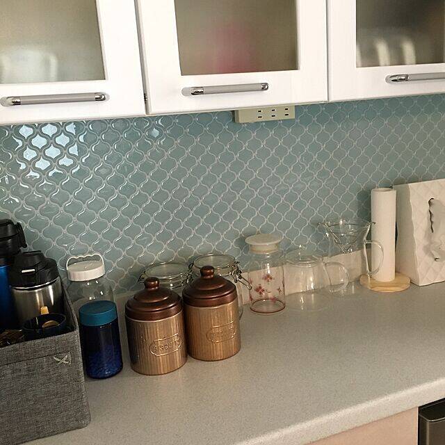 見た目も機能性も両方叶えられる☆DIYでタイルを取り入れたキッチン特集