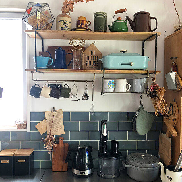 見た目も機能性も両方叶えられる☆DIYでタイルを取り入れたキッチン特集