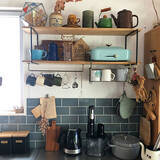 「見た目も機能性も両方叶えられる☆DIYでタイルを取り入れたキッチン特集」の画像4