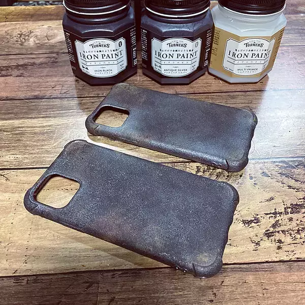 「小物から家具まで☆アイアン風ペイントでどんなものも生まれ変わる」の画像