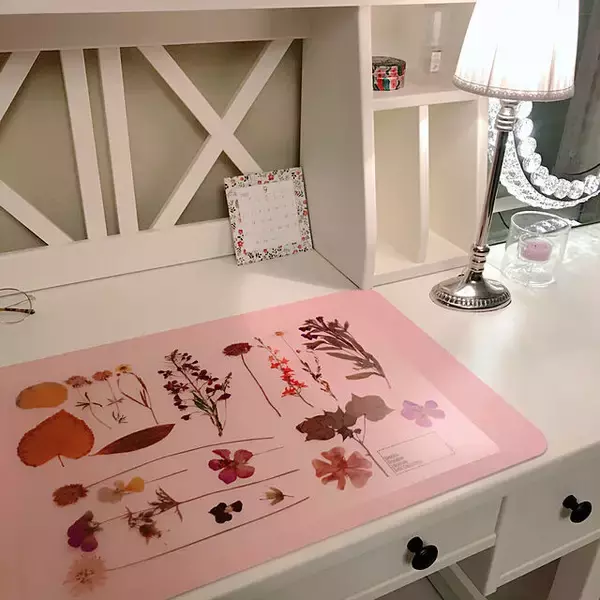 「食卓以外でも活躍できる！デザイン選びも楽しいセリアのランチョンマット」の画像