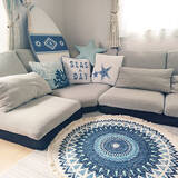 「憧れのビーチ風はこう作る！落ち着きを感じるマリンテイストのお部屋10選」の画像5