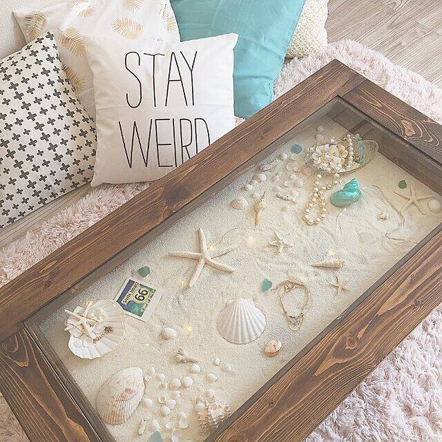 憧れのビーチ風はこう作る！落ち着きを感じるマリンテイストのお部屋10選