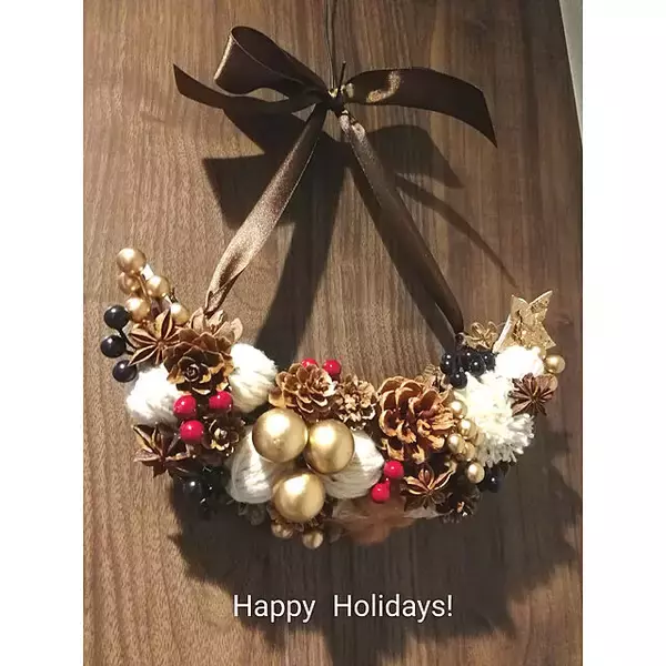 「クリスマスに手作りしてみませんか？ハンドメイドで楽しむディスプレイ」の画像