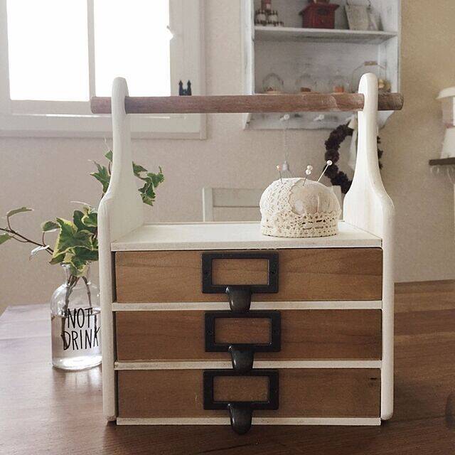 100均アイテムで使いやすさアップ☆わたし仕様の裁縫道具・裁縫箱