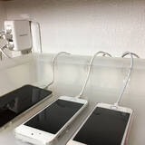 「定位置決めてコードもすっきり♪スマートな充電スペースの作り方」の画像5