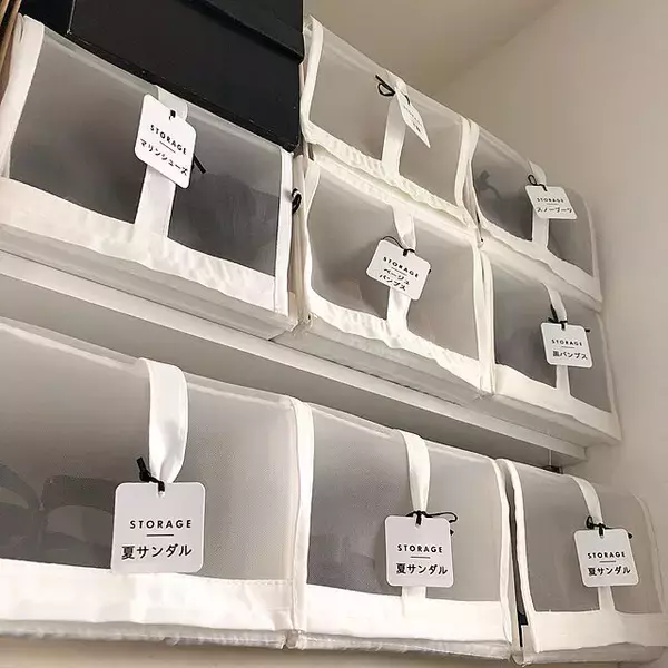 「目的のものがすぐに取り出せる！収納のラベリングテクニック」の画像