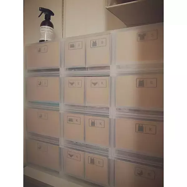 「目的のものがすぐに取り出せる！収納のラベリングテクニック」の画像