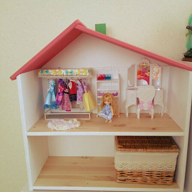 シンプルで多目的に使える♡IKEAのフリサットドールハウスの魅力と活用例