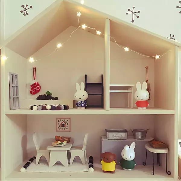 「シンプルで多目的に使える♡IKEAのフリサットドールハウスの魅力と活用例」の画像