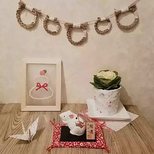 「わが家らしくお正月を迎える♪しめ縄やしめ飾りのディスプレイアイデア」の画像