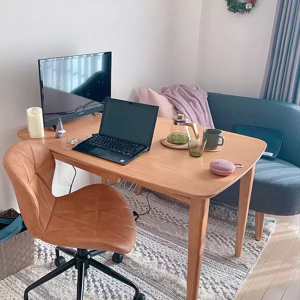 「「25ｍ2。暮らして眺めて癒される、品よく可憐なお部屋づくり」 by kaoroomさん」の画像