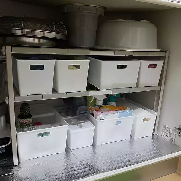 「キッチン整理は100均にお任せ！使い勝手も抜群の収納アイディアをチェック」の画像