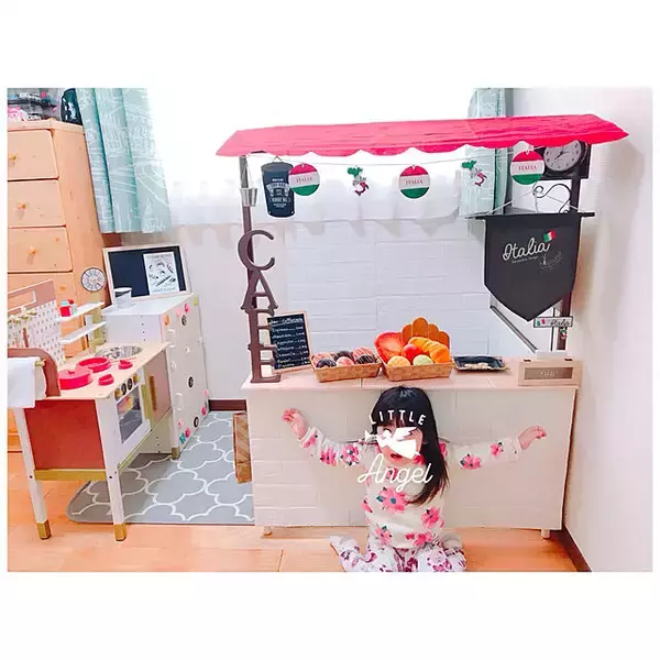 「DIYなら理想が叶う！こだわりの詰まったおままごとキッチン実例10選」の画像