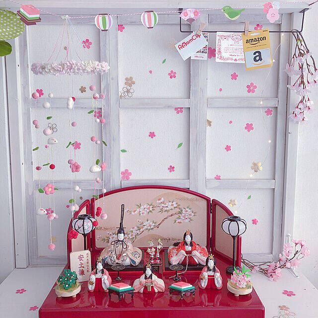華やかにかわいらしく♡子どもも喜ぶひなまつりのお部屋ディスプレイ10選
