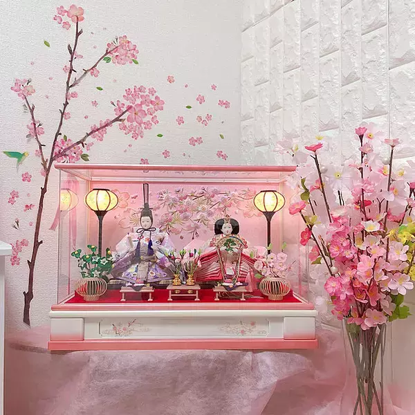 「華やかにかわいらしく♡子どもも喜ぶひなまつりのお部屋ディスプレイ10選」の画像