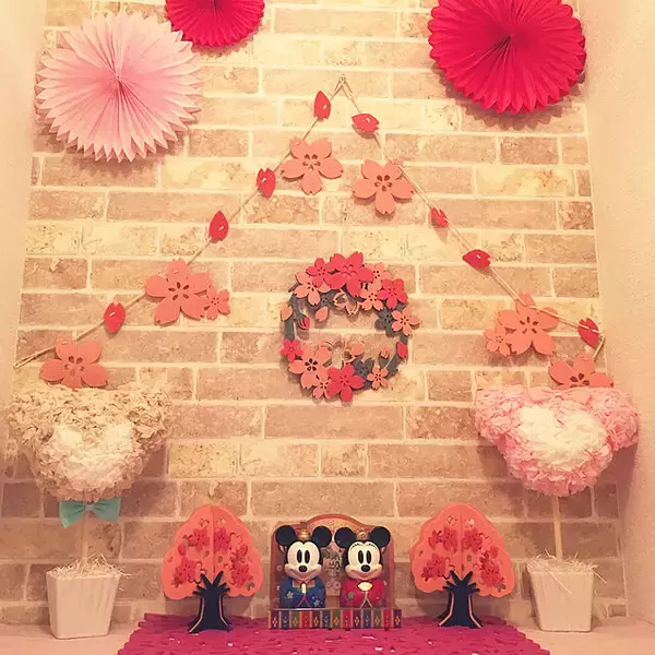「華やかにかわいらしく♡子どもも喜ぶひなまつりのお部屋ディスプレイ10選」の画像