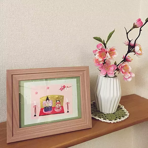 「華やかにかわいらしく♡子どもも喜ぶひなまつりのお部屋ディスプレイ10選」の画像