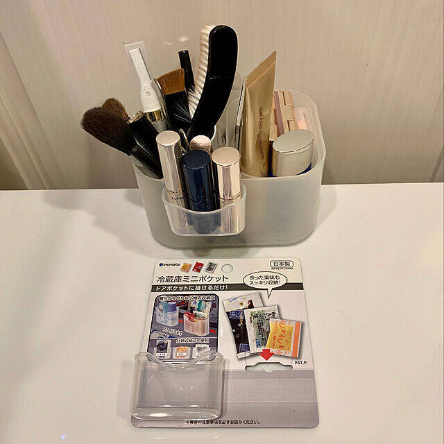 ダイソーのアイテムでできる☆ごちゃごちゃしないメイク道具収納