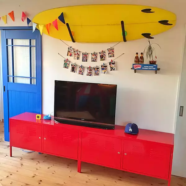 「インテリアに溶け込む♪デザイン豊富なIKEAのテレビ台」の画像