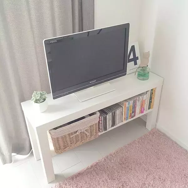 「インテリアに溶け込む♪デザイン豊富なIKEAのテレビ台」の画像