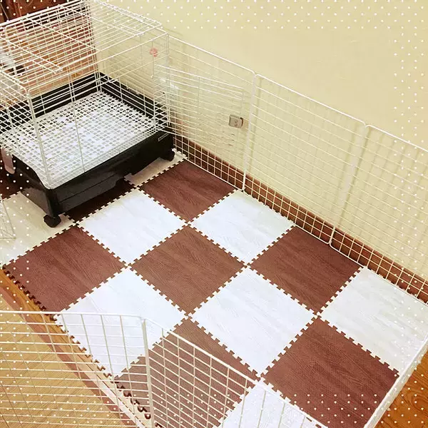 「誰でも簡単に使える☆ジョイントマットが敷かれているお部屋」の画像
