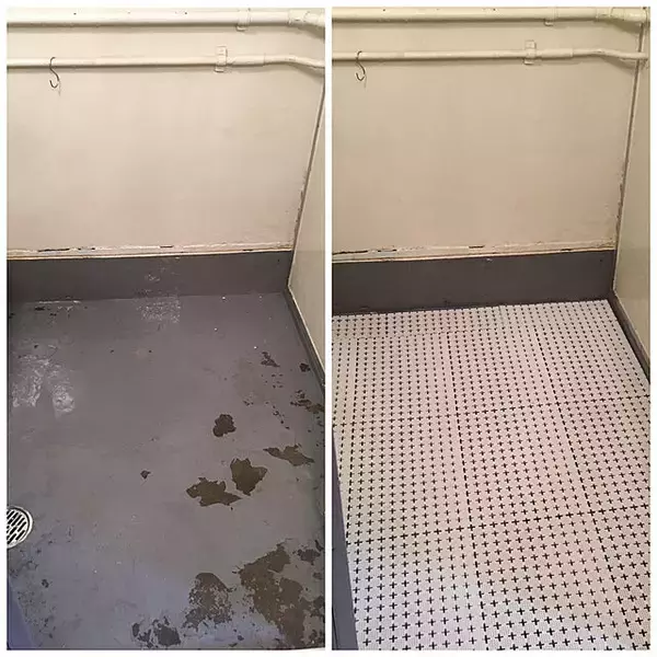 「誰でも簡単に使える☆ジョイントマットが敷かれているお部屋」の画像