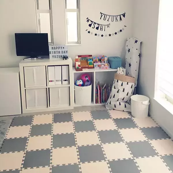 「誰でも簡単に使える☆ジョイントマットが敷かれているお部屋」の画像