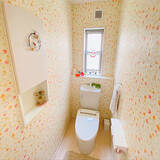 「インパクトがあって華やか！柄物クロスのトイレ10選」の画像6