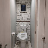 「インパクトがあって華やか！柄物クロスのトイレ10選」の画像9