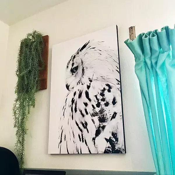 「空間の演出やアクセントに♪ニトリのキャンバスポスターのあるお部屋」の画像