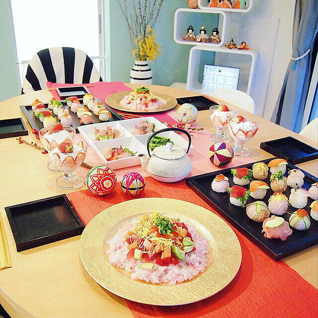 女の子気分をとことん楽しみたい♡ひなまつりのテーブルコーディネート