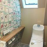 「扉を開けたらお気に入りの別世界！壁紙が主役のトイレインテリア」の画像8