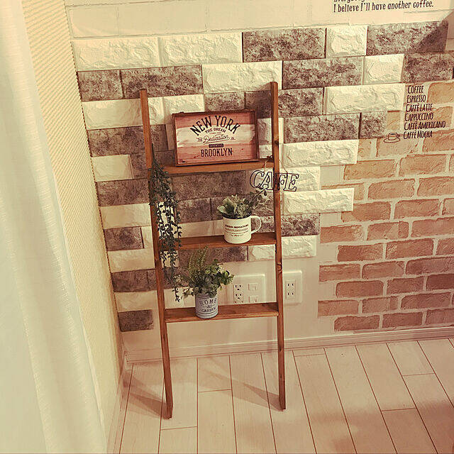 ディスプレイに大活躍！ラダーDIYでお部屋をアレンジ