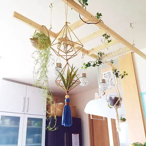 「ディスプレイに大活躍！ラダーDIYでお部屋をアレンジ」の画像