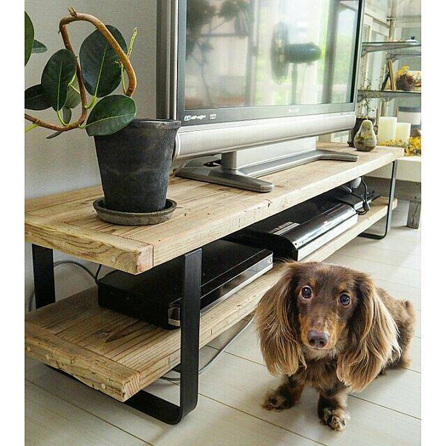 理想の形を自分の手で作り上げるために☆テレビ台のDIYアイデア