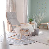 「空間にやさしいアクセント☆円形ラグを使ったインテリアコーディネート実例」の画像4