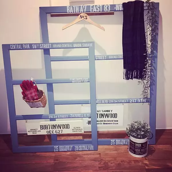 「省スペースでお部屋をグッとセンスアップ！ラダーラックの活用方法」の画像