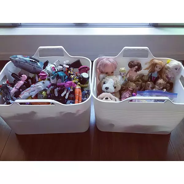 「素材いろいろ♪ダイソーの個性豊かなバスケットを活用するヒント」の画像