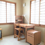 「子ども部屋にリビング学習にリモートワークに♡ニトリの机は必需品」の画像6