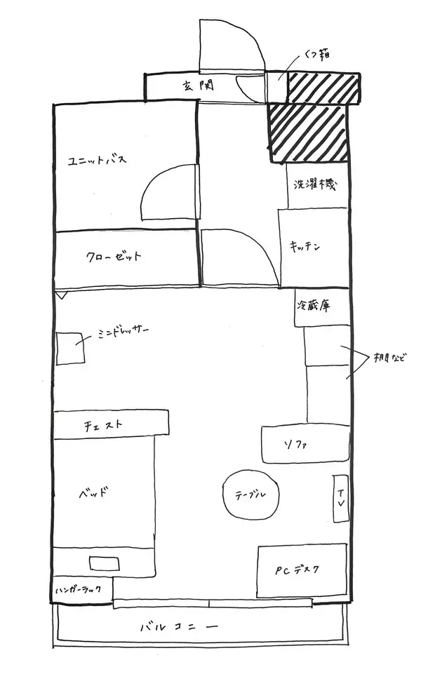 「「20ｍ2。オンもオフも快適に過ごせる、ナチュラルですっきり明るいお部屋」 by moli_chanさん」の画像