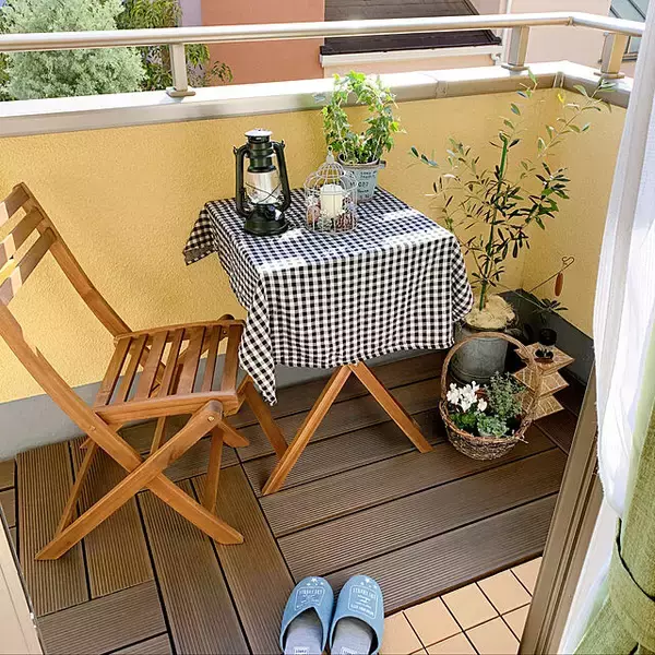 「光と風を感じるくつろぎ空間♪お部屋のように楽しむベランダやバルコニー」の画像