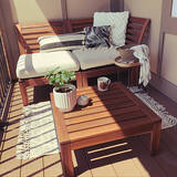 「光と風を感じるくつろぎ空間♪お部屋のように楽しむベランダやバルコニー」の画像8